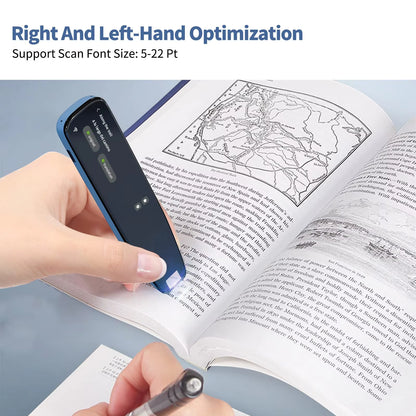 3.99 Inch Scan Reader Pen 4 Pen Translator Real-Time Language Instant Voice Text Photo Translator Collins Dictionary