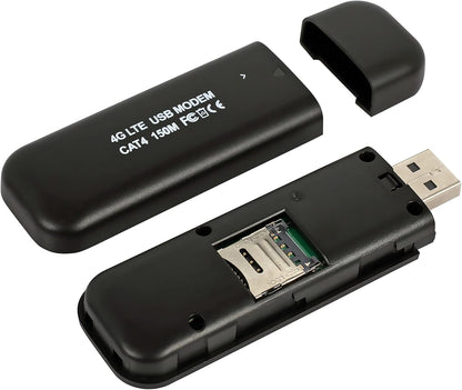 Portable Wifi 4G Sim Card Modem 10 Wifi Users 4G LTE Router with SIM Card Slot High Speed Portable Travel Hotspot Mini Router USB Modem Nano Sim Compact Design 88Mmx28Mmx9Mm