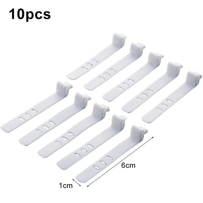 See-Through Charge Cable Organizer Box,Data Cable Management Box USB Cord Sorter, Small Desk Accessories Organizer and Storage