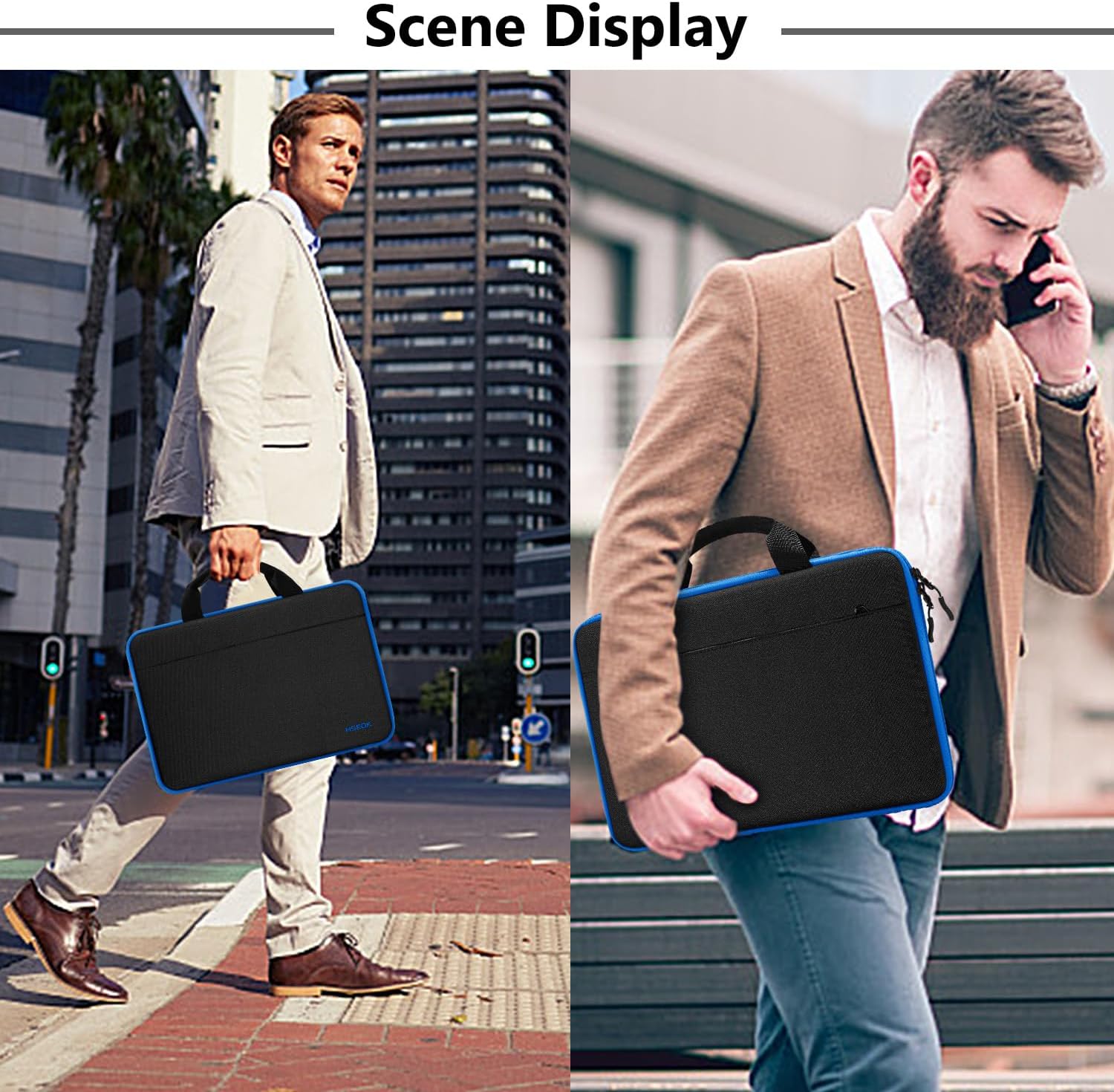Laptop Sleeve 13-14 Inch Case Briefcase Compatible with Macbook Neo Pro 14 M5/M4/M3/M2/M1, All Models 13.3 Mac Air/Pro, XPS 13 14, Most Popular 13"-14" Notebooks,B01K02