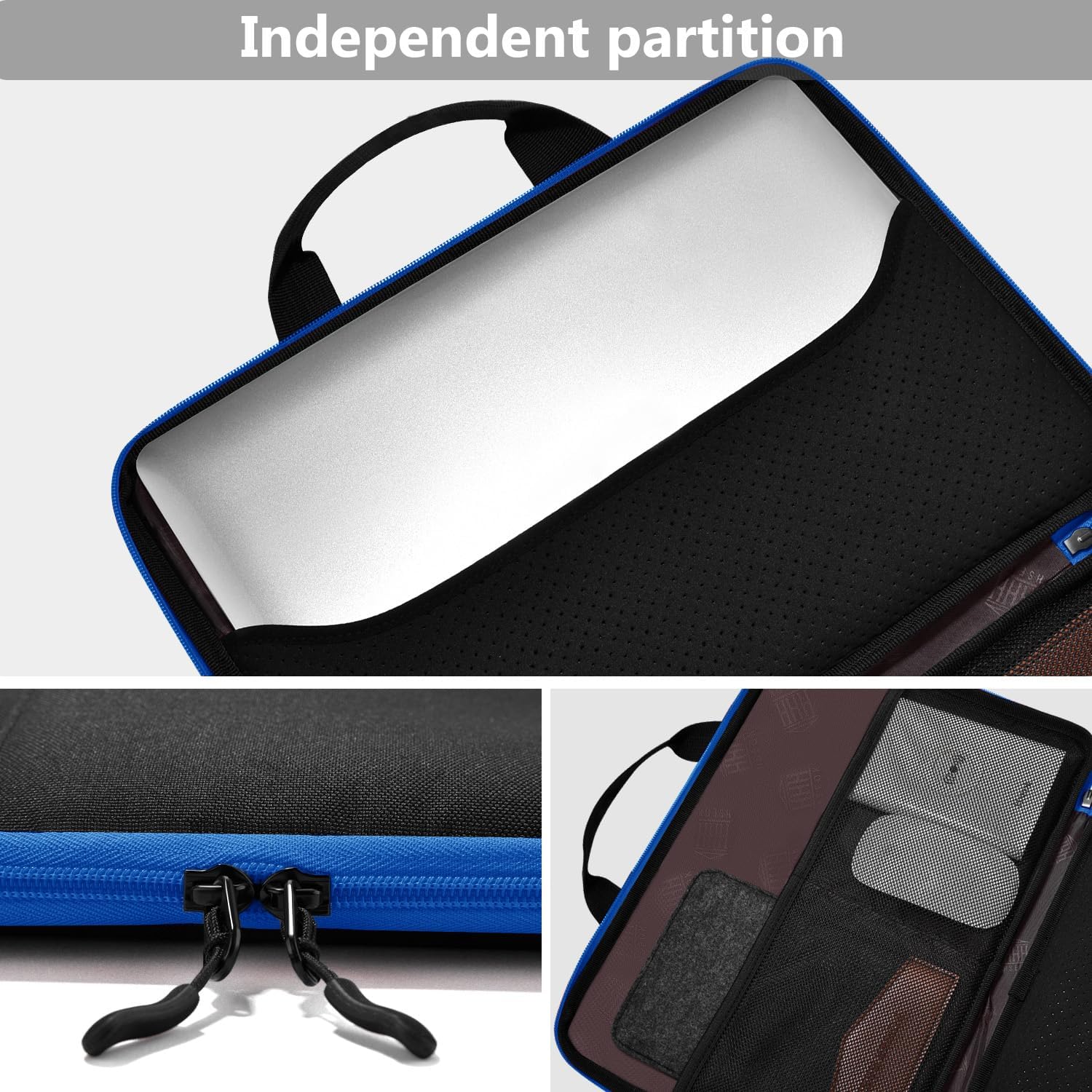 Laptop Sleeve 13-14 Inch Case Briefcase Compatible with Macbook Neo Pro 14 M5/M4/M3/M2/M1, All Models 13.3 Mac Air/Pro, XPS 13 14, Most Popular 13"-14" Notebooks,B01K02