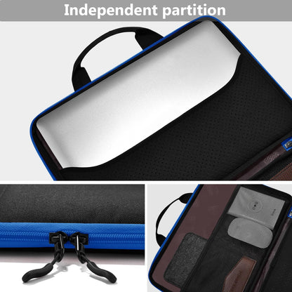 Laptop Sleeve 13-14 Inch Case Briefcase Compatible with Macbook Neo Pro 14 M5/M4/M3/M2/M1, All Models 13.3 Mac Air/Pro, XPS 13 14, Most Popular 13"-14" Notebooks,B01K02