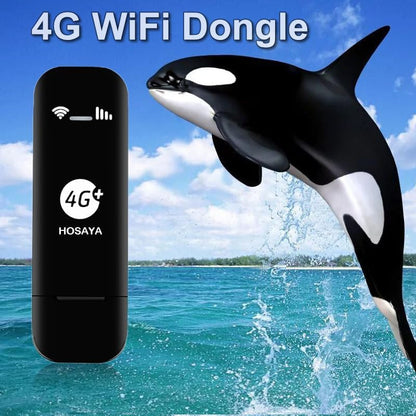 Portable Wifi 4G Sim Card Modem 10 Wifi Users 4G LTE Router with SIM Card Slot High Speed Portable Travel Hotspot Mini Router USB Modem Nano Sim Compact Design 88Mmx28Mmx9Mm