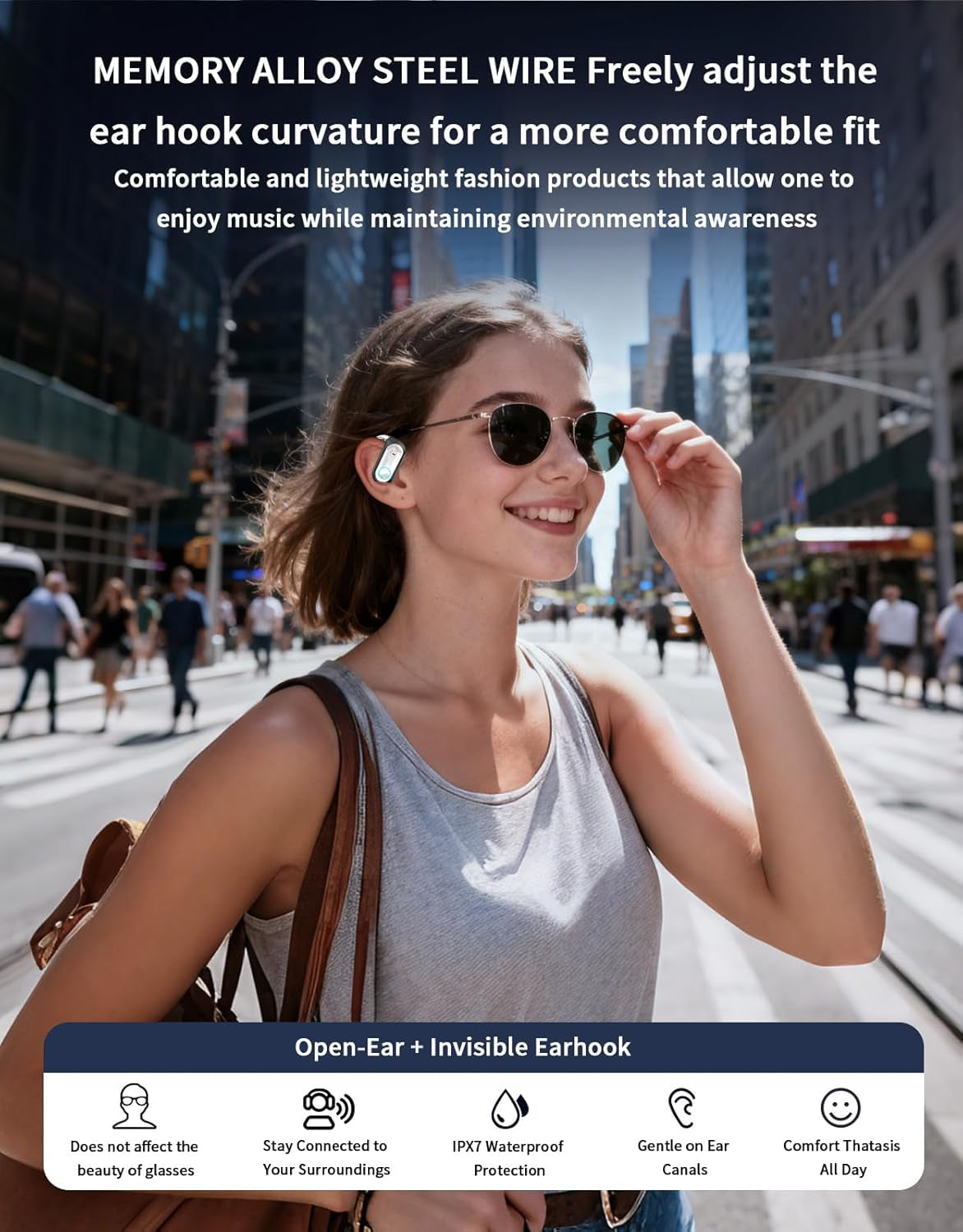 AI Translation Earbuds Real Time,164 Languages Translator Ear Buds,Audifonos Traductores Inglés Español,5-In-1 Translating Headphones/7 Modes/96H Translator Device for Travel Business Learning