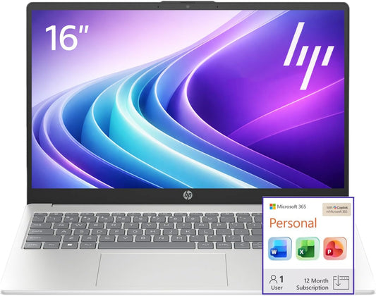 15.6" Business Laptop Computer with Microsoft 365 • 2026 Edition • Intel 4-Core N100 CPU • 1.1TB Storage (1TB Onedrive + 128GB SSD) • Windows 11 • W/O Mouse