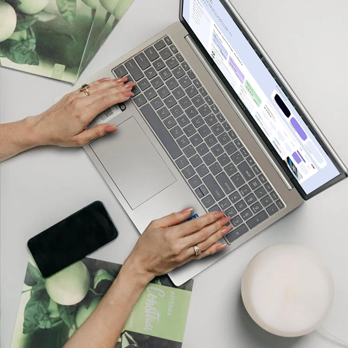 15.6" Business Laptop Computer with Microsoft 365 • 2026 Edition • Intel 4-Core N100 CPU • 1.1TB Storage (1TB Onedrive + 128GB SSD) • Windows 11 • W/O Mouse